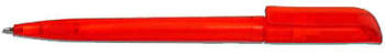 Ручка шариковая, одноцветная, с поворотным механизмом. Сменный стержень с синей пастой:
-корпус и широкий клип изготовлены из прозрачно-матового пластика
ISO b0006 красные